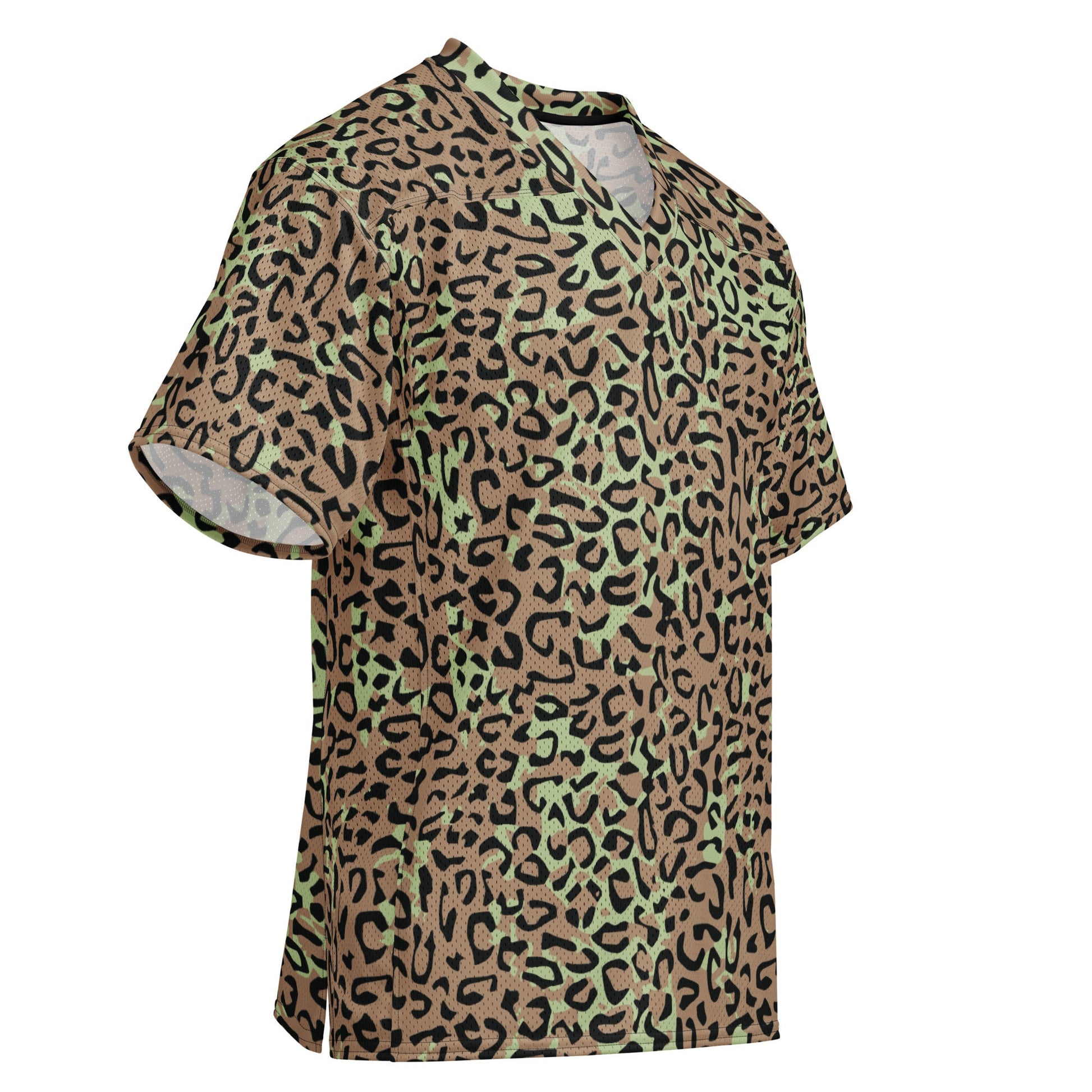 Congo (Zaire) Leopard Spot CAMO Unisex American Football Jersey