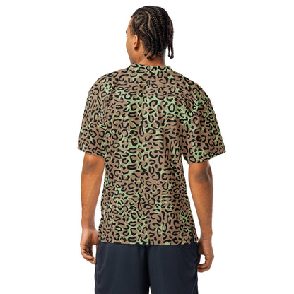 Congo (Zaire) Leopard Spot CAMO Unisex American Football Jersey