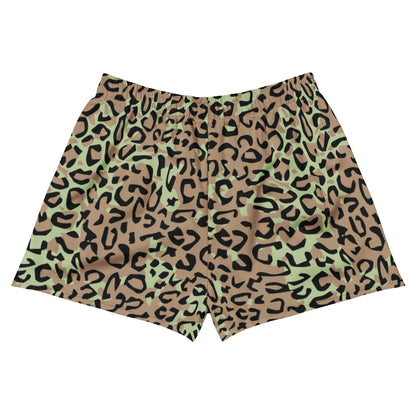 Congo (Zaire) Leopard Spot CAMO Unisex Athletic Shorts