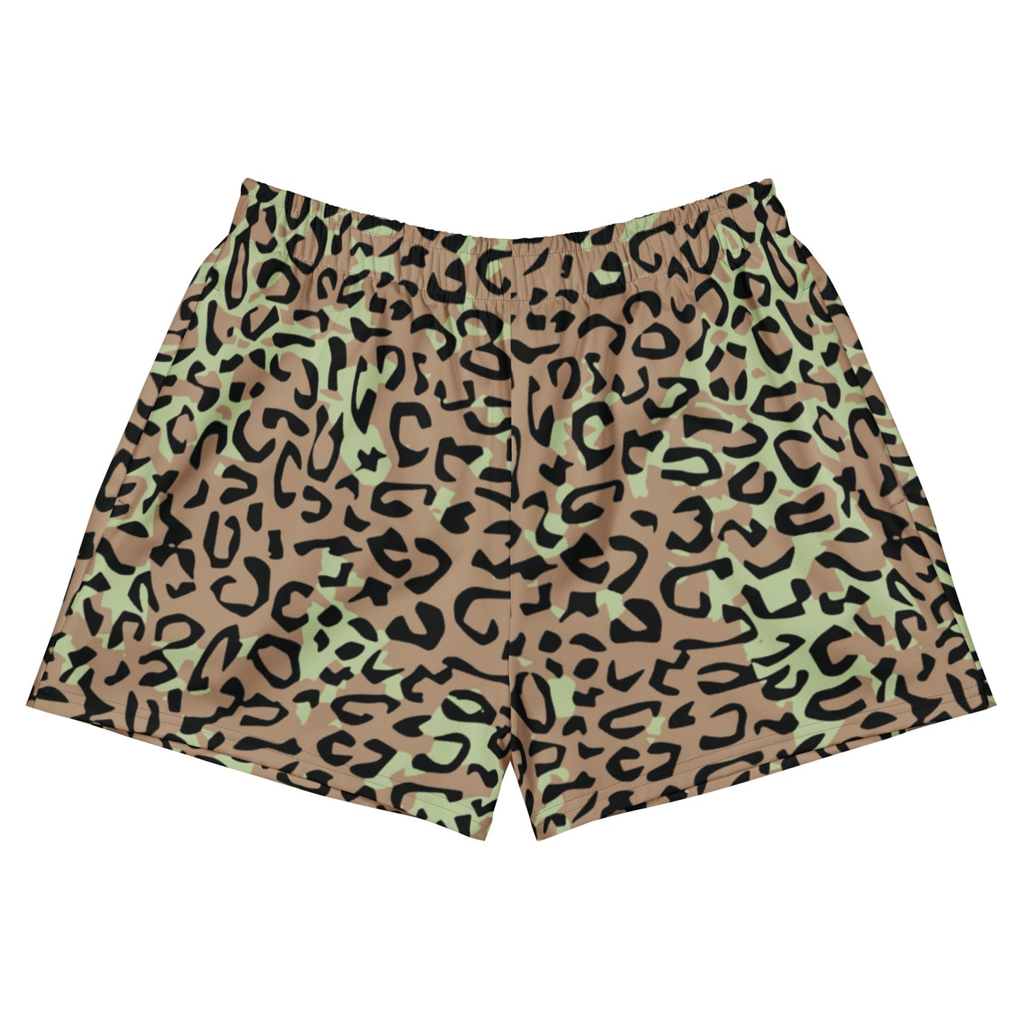 Congo (Zaire) Leopard Spot CAMO Unisex Athletic Shorts