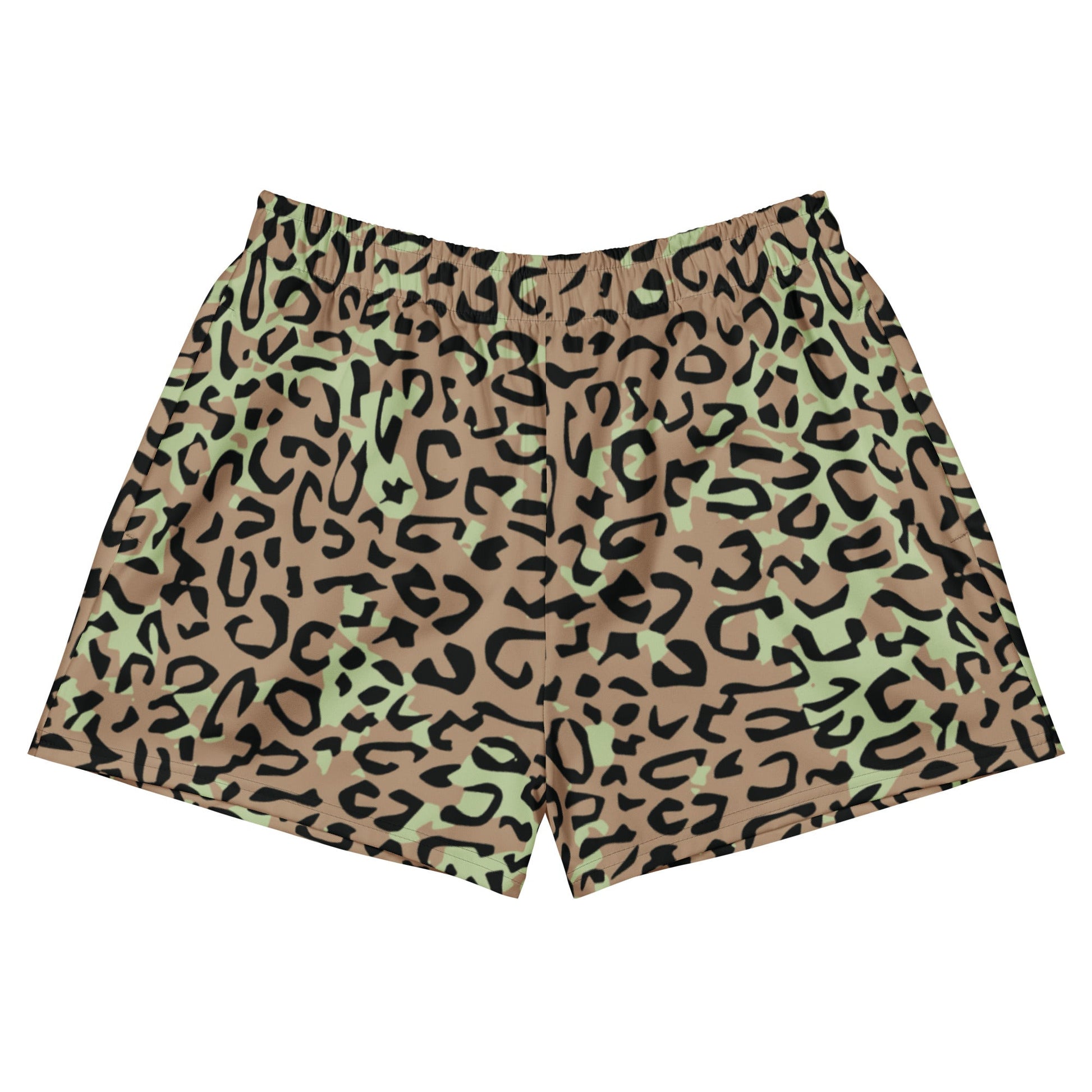 Congo (Zaire) Leopard Spot CAMO Unisex Athletic Shorts