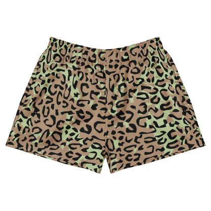 Congo (Zaire) Leopard Spot CAMO Unisex Athletic Shorts