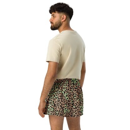 Congo (Zaire) Leopard Spot CAMO Unisex Athletic Shorts