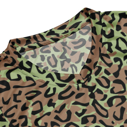 Congo (Zaire) Leopard Spot CAMO unisex basketball jersey - Basketball Jerseys