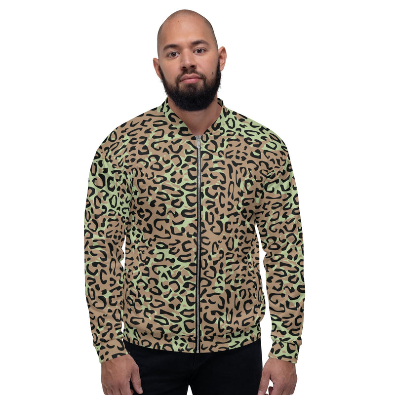 Leopard Spot Zaire CAMO Unisex Bomber Jacket