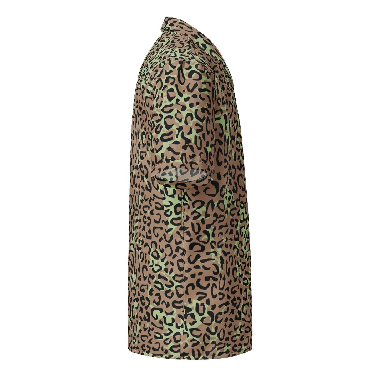 Congo (Zaire) Leopard Spot CAMO Unisex button shirt - Button Shirts