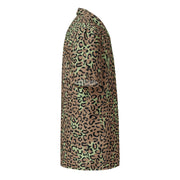Leopard Spot Zaire CAMO Unisex Short-Sleeve Button Shirt - Button-Up