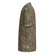 Leopard Spot Zaire CAMO Unisex Short-Sleeve Button Shirt - Button-Up