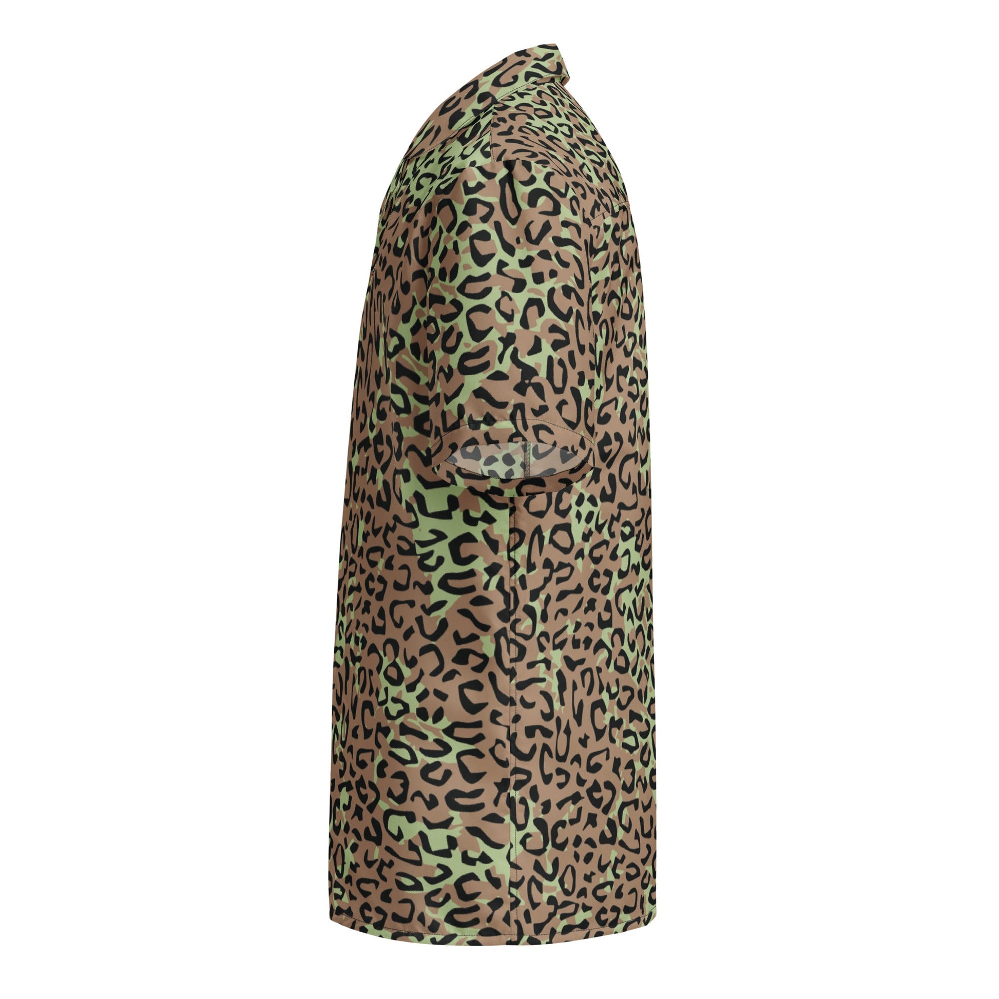 Congo (Zaire) Leopard Spot CAMO Unisex button shirt - Button Shirts