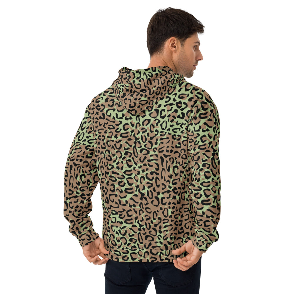 Congo (Zaire) Leopard Spot CAMO Unisex Hoodie