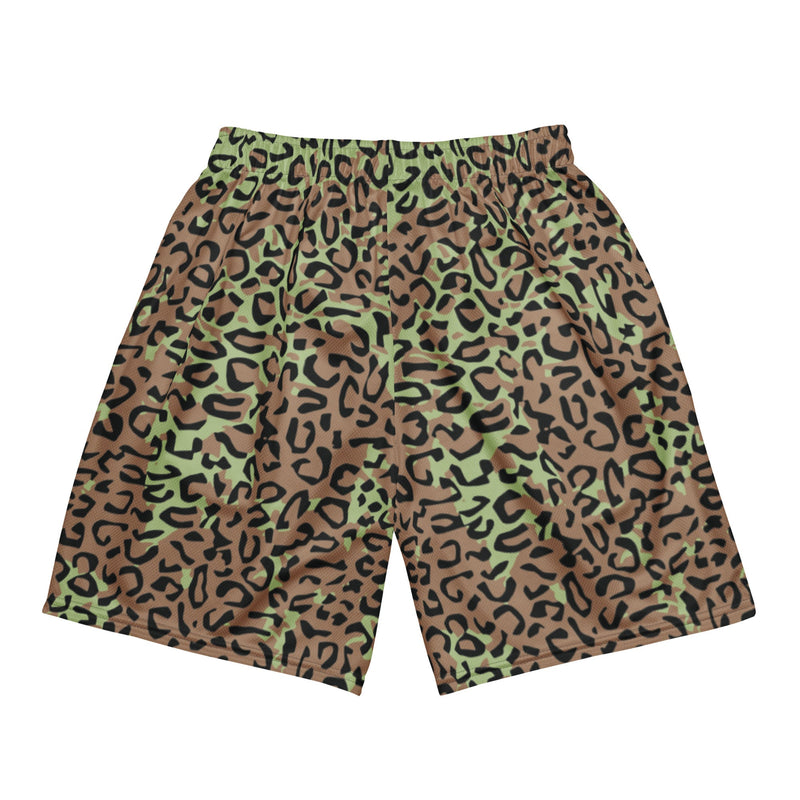 Leopard Spot Zaire CAMO Unisex Mesh Shorts