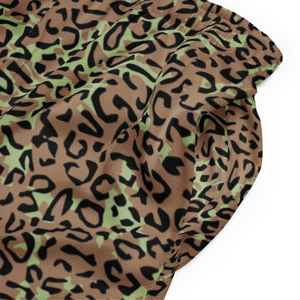 Congo (Zaire) Leopard Spot CAMO Unisex mesh shorts - Mesh Shorts