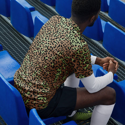 Congo (Zaire) Leopard Spot CAMO unisex sports jersey - Sports Jerseys