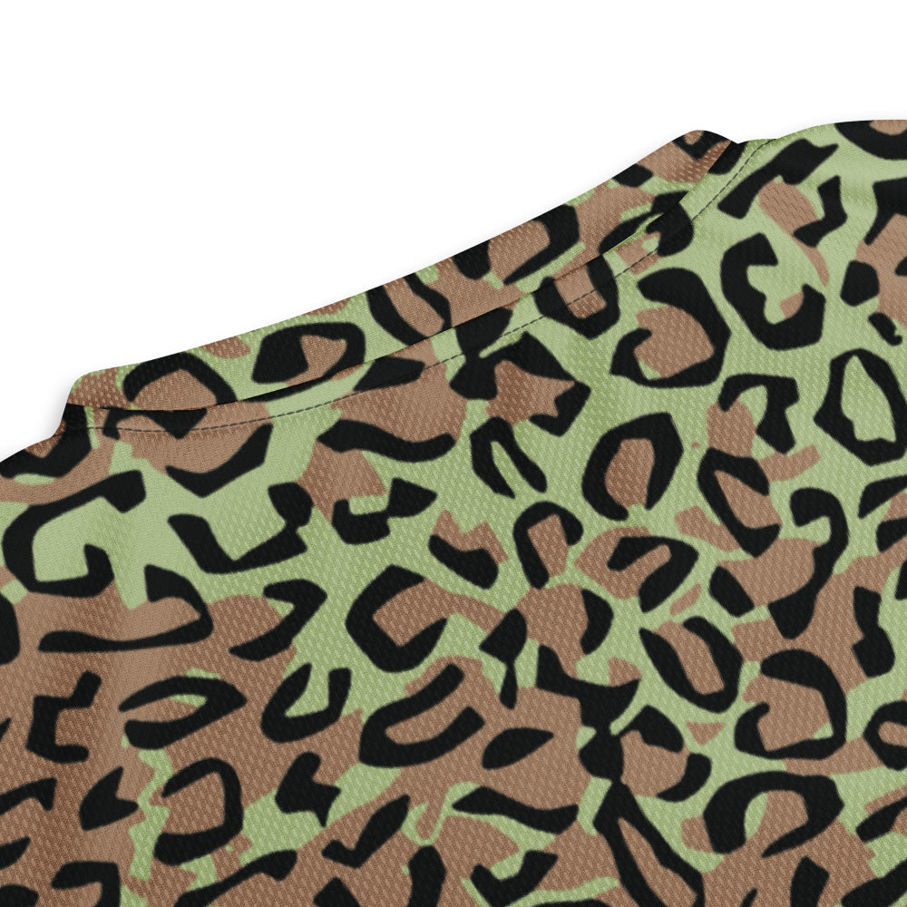 Congo (Zaire) Leopard Spot CAMO unisex sports jersey - Unisex Sports Jersey