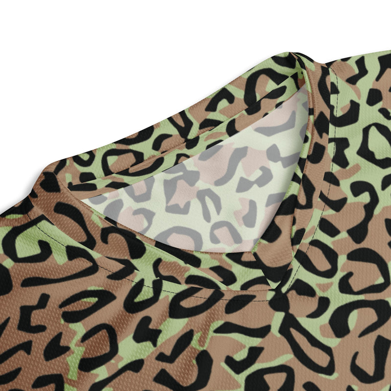 Leopard Spot Zaire CAMO Unisex Sports Jersey