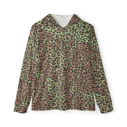Congo (Zaire) Leopard Spot CAMO Unisex Sports Warmup Hoodie - XS