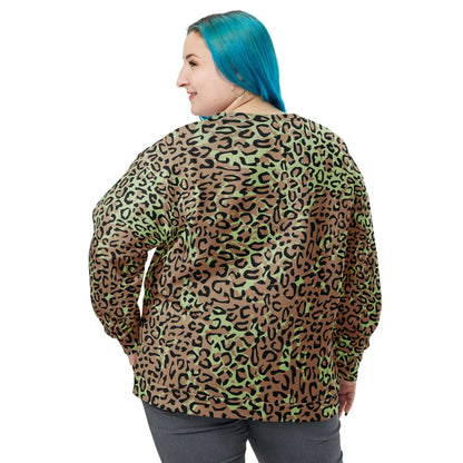 Congo (Zaire) Leopard Spot CAMO Unisex Sweatshirt