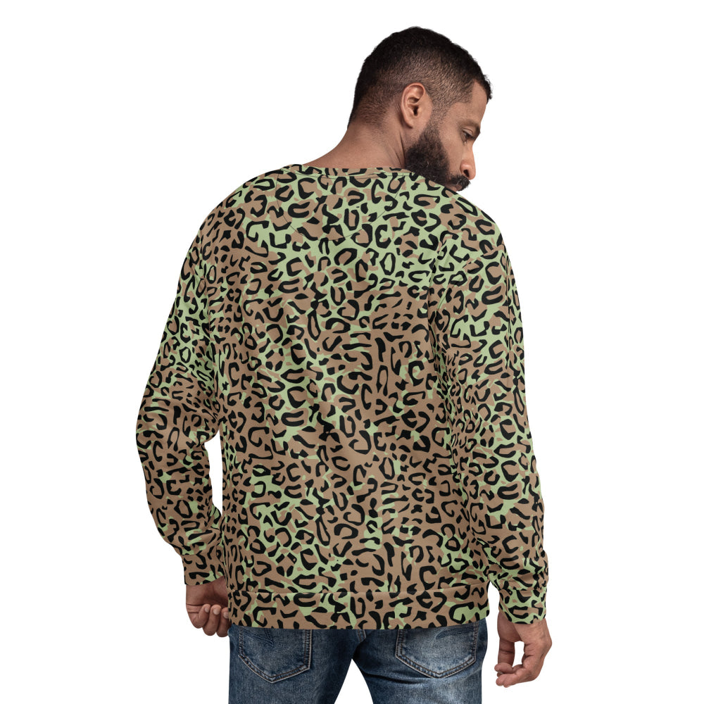 Congo (Zaire) Leopard Spot CAMO Unisex Sweatshirt