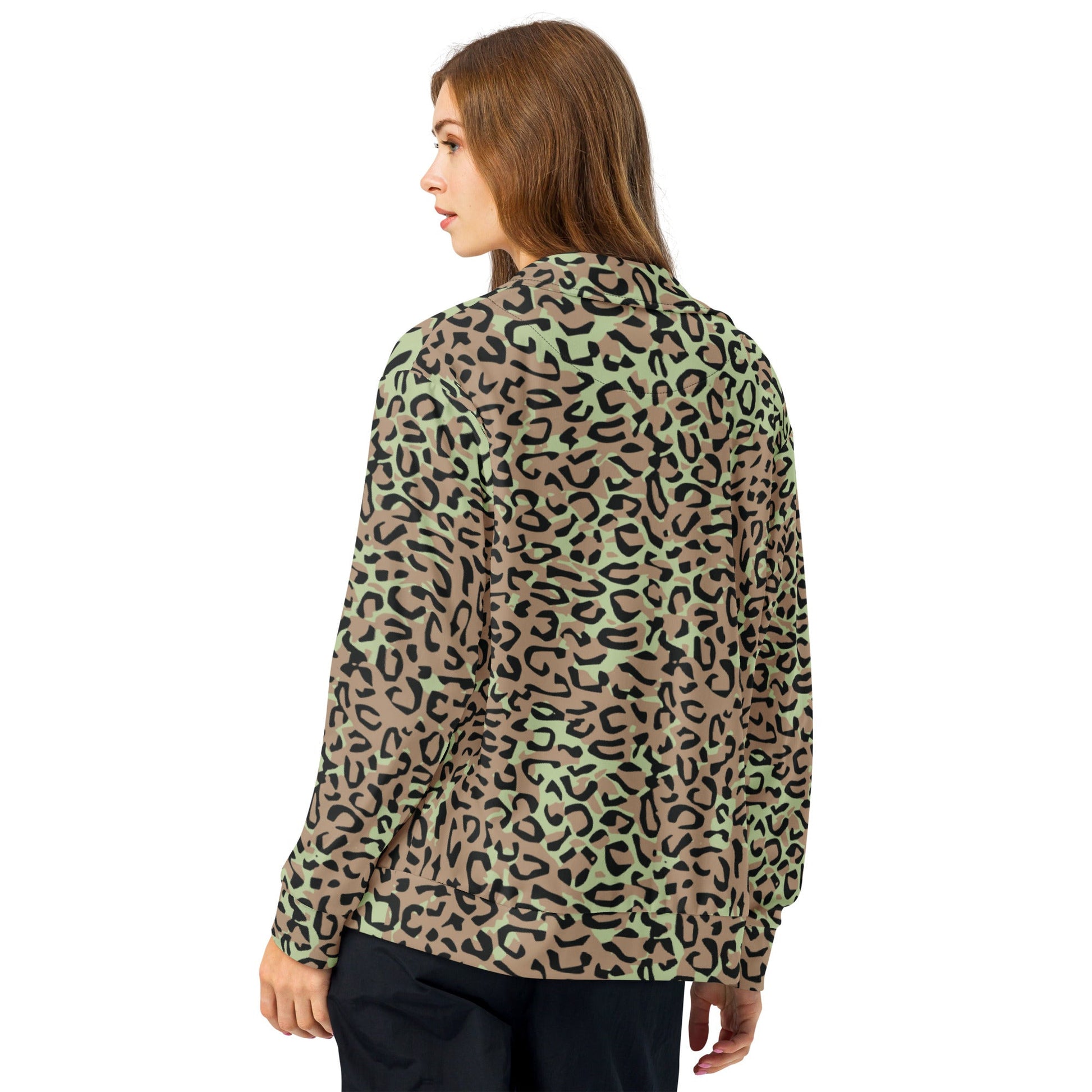 Congo (Zaire) Leopard Spot CAMO Unisex track jacket - Track Jackets
