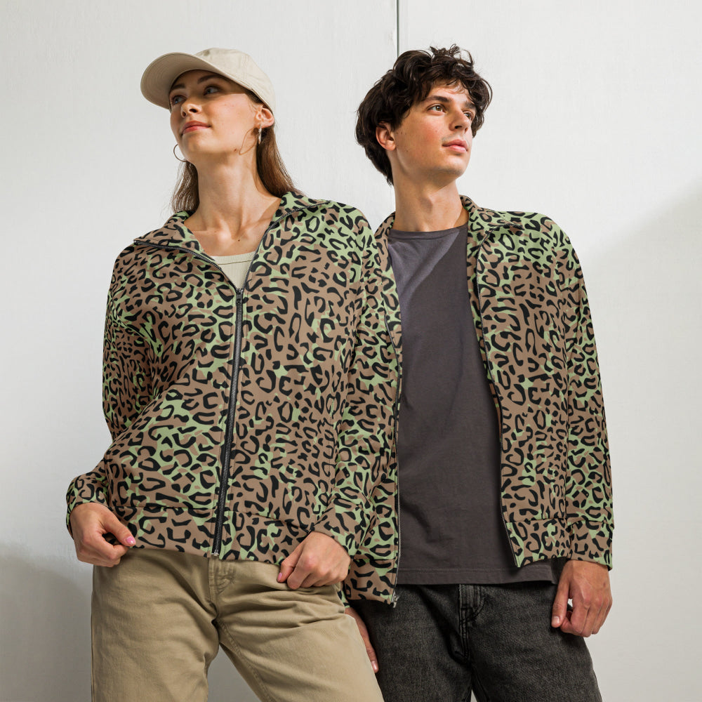 Congo (Zaire) Leopard Spot CAMO Unisex track jacket - Track Jacket