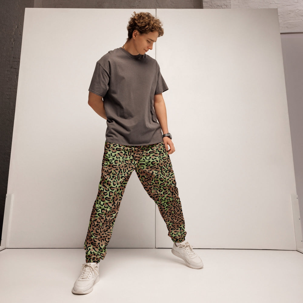 Congo (Zaire) Leopard Spot CAMO Unisex track pants - Track Pants