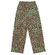 Leopard Spot Zaire CAMO Unisex Wide-Leg Leisure Pants - Pant