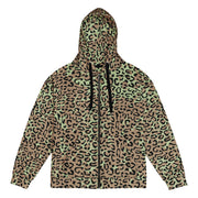 Leopard Spot Zaire CAMO Unisex Zip Hoodie - 2XS