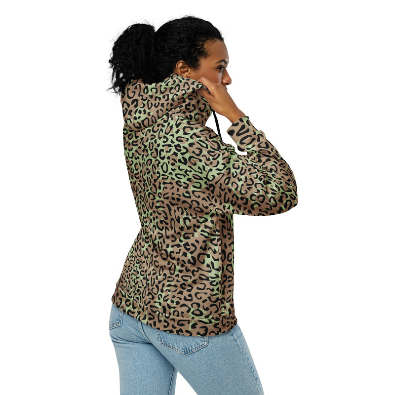 Leopard Spot Zaire CAMO Unisex Zip Hoodie