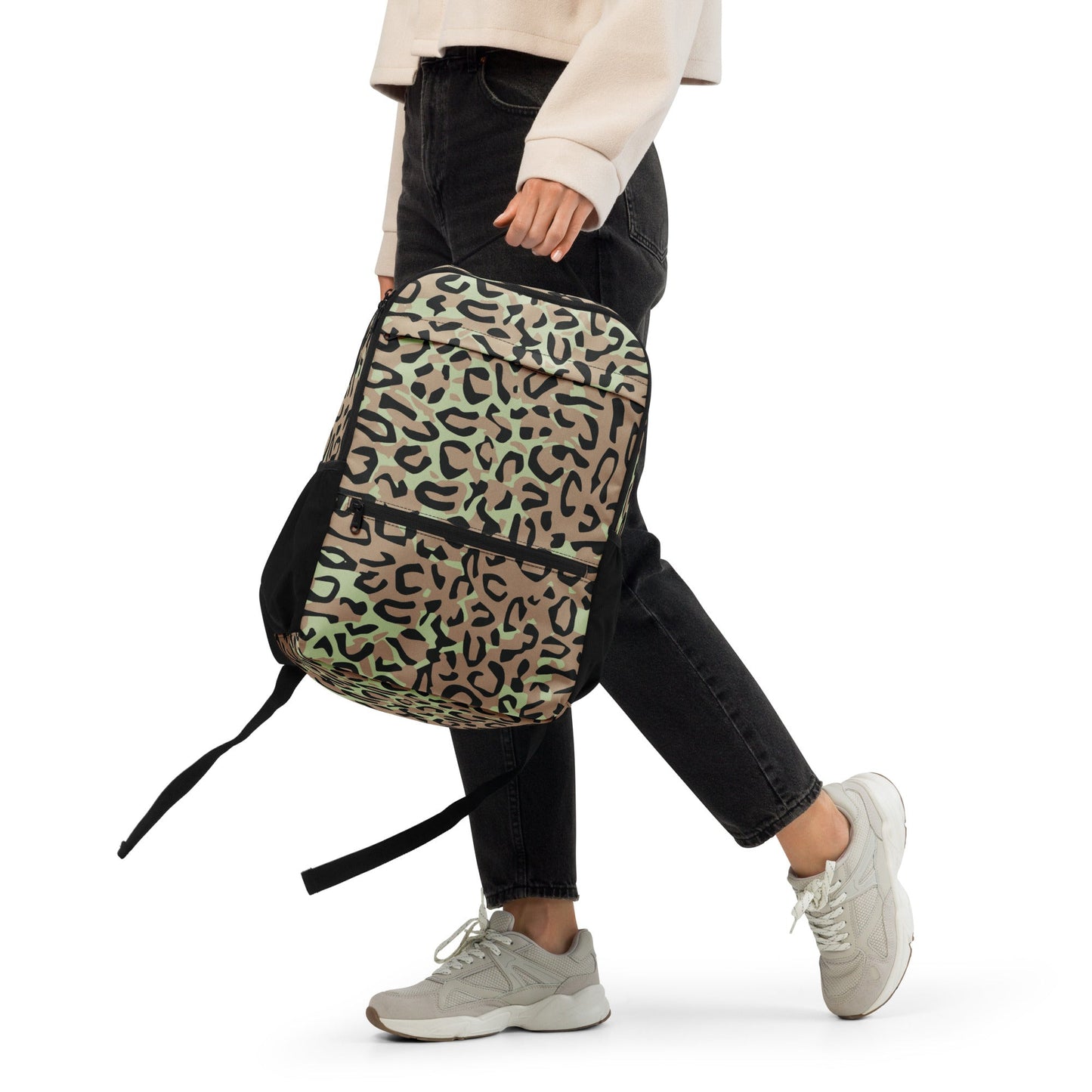 Congo (Zaire) Leopard Spot CAMO Utility Backpack