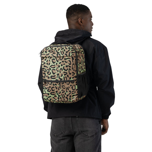 Congo (Zaire) Leopard Spot CAMO Utility Backpack