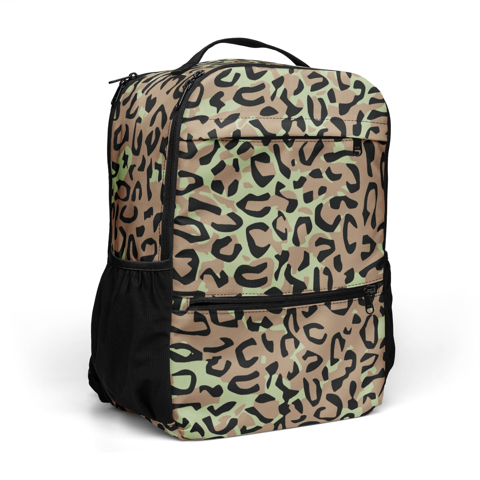 Congo (Zaire) Leopard Spot CAMO Utility Backpack