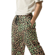 Leopard Spot Zaire CAMO Unisex Wide-Leg Joggers