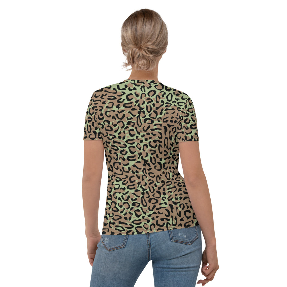 Congo (Zaire) Leopard Spot CAMO Women’s T-shirt - Womens T-Shirt