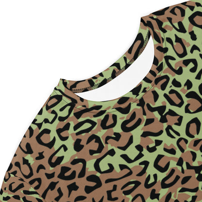 Congo (Zaire) Leopard Spot CAMO Womens T-Shirt Dress