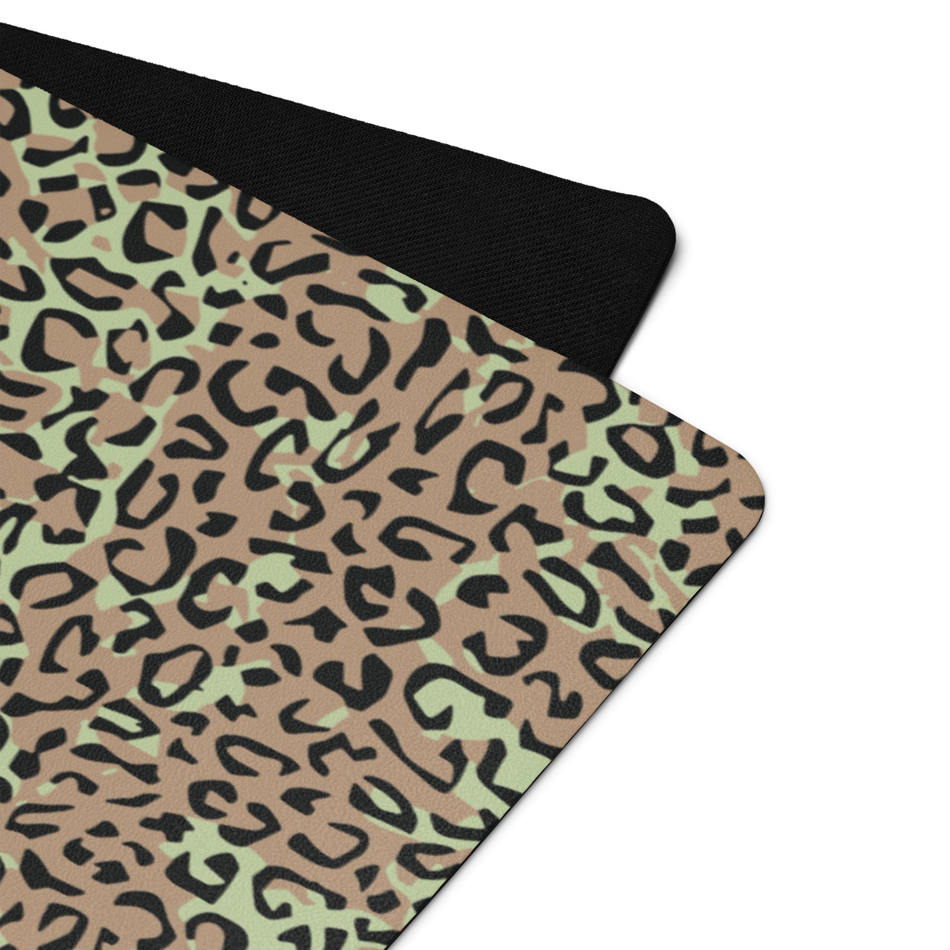 Congo (Zaire) Leopard Spot CAMO Yoga Mat