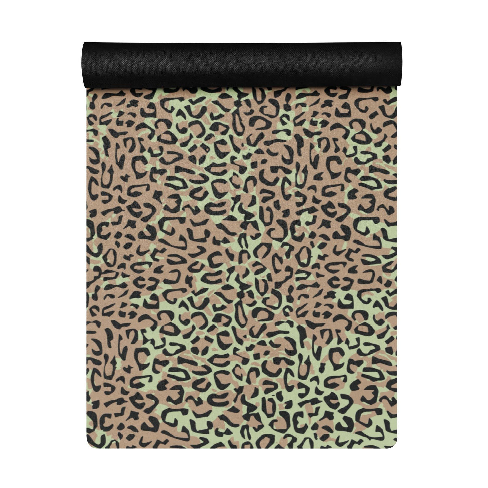 Congo (Zaire) Leopard Spot CAMO Yoga Mat