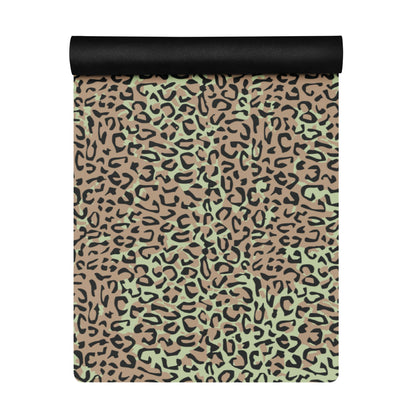Congo (Zaire) Leopard Spot CAMO Yoga Mat