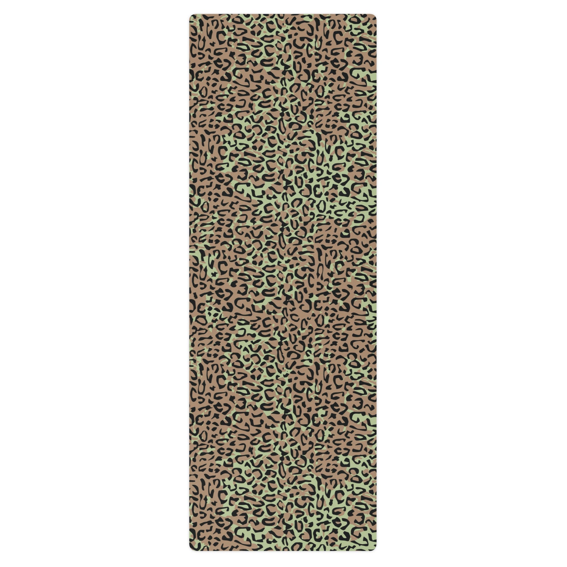 Congo (Zaire) Leopard Spot CAMO Yoga Mat