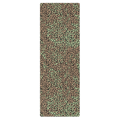 Congo (Zaire) Leopard Spot CAMO Yoga Mat