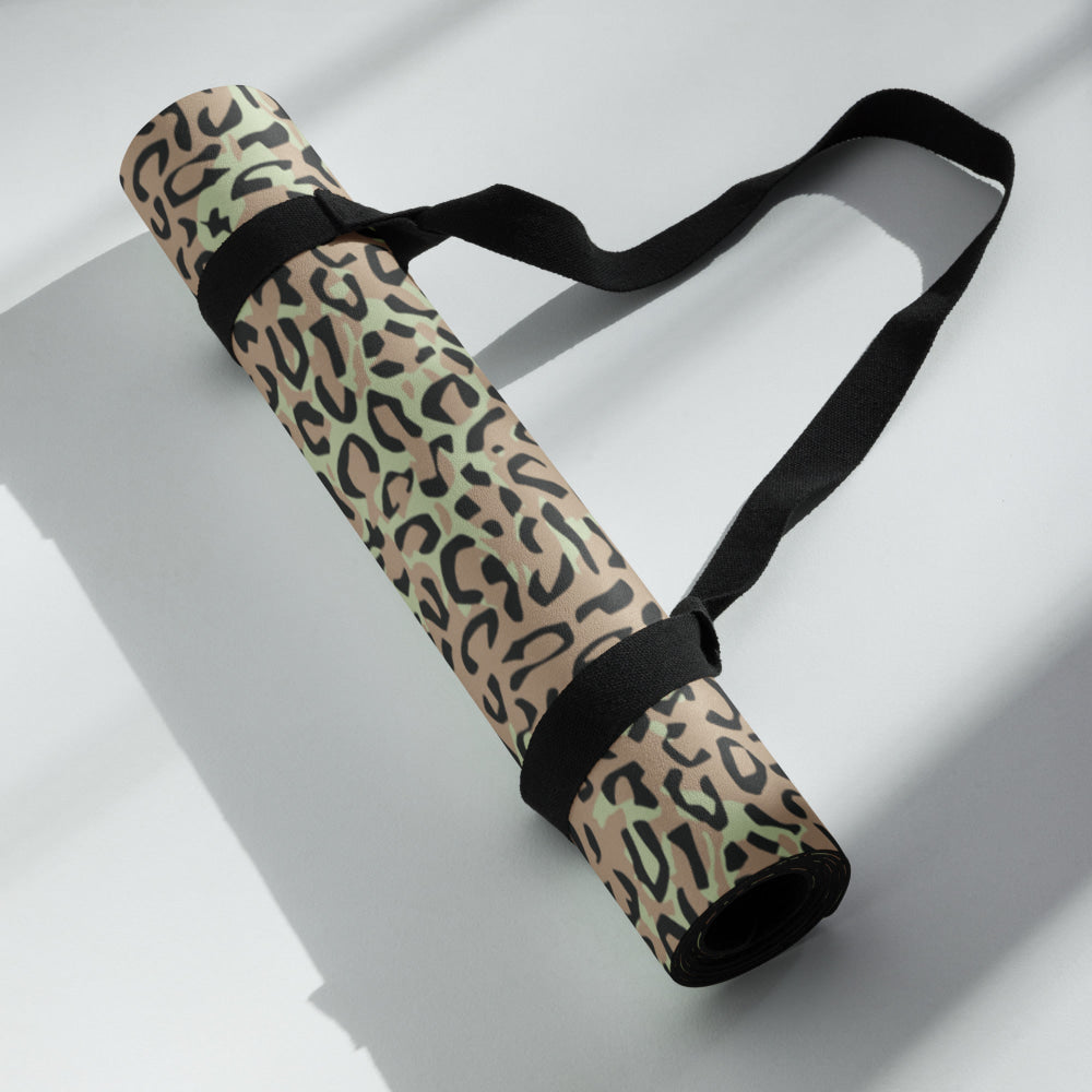 Congo (Zaire) Leopard Spot CAMO Yoga mat - Mat