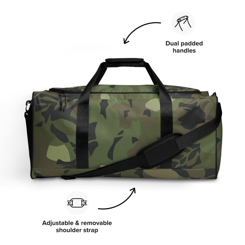 Elm Leaf Cuban Special Troops CAMO Duffle Bag