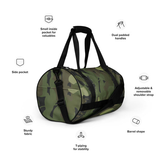 Cuban Elm Leaf Special Troops CAMO gym bag - Gym Bags