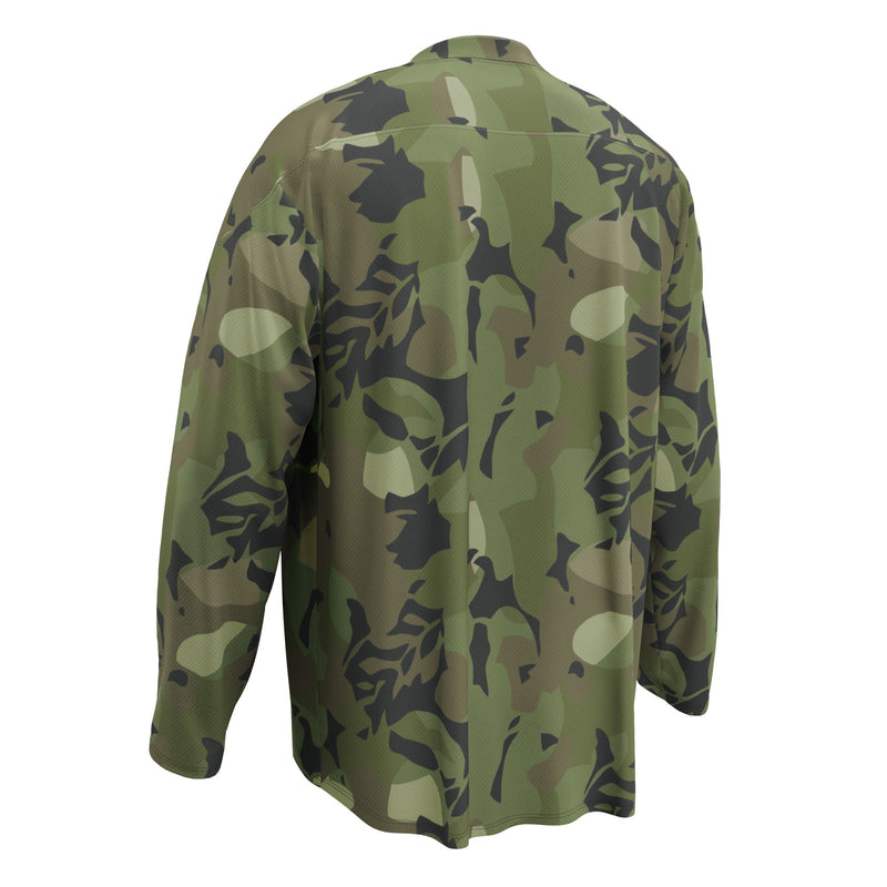 Elm Leaf Cuban Special Troops CAMO Unisex Hockey Fan Jersey