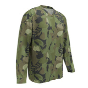 Elm Leaf Cuban Special Troops CAMO Unisex Hockey Fan Jersey
