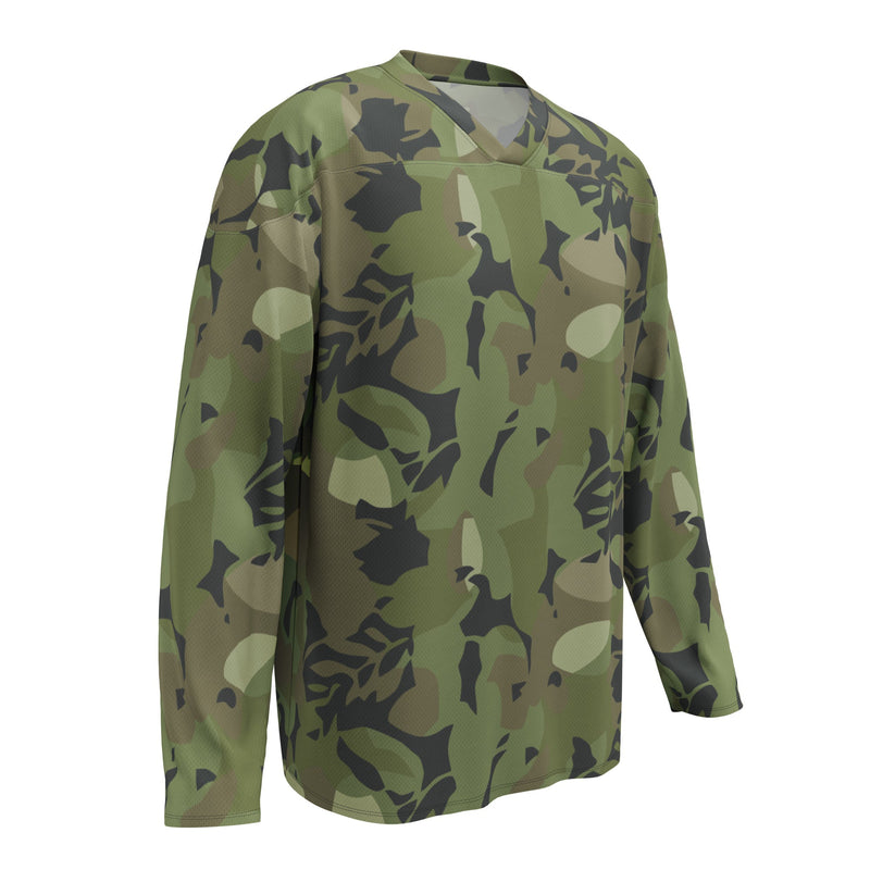 Elm Leaf Cuban Special Troops CAMO Unisex Hockey Fan Jersey