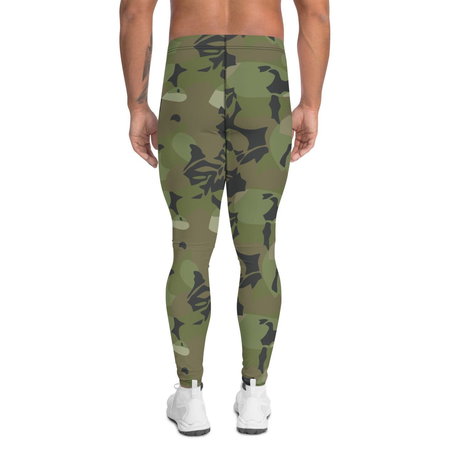 Cuban Elm Leaf Special Troops CAMO Mens Leggings