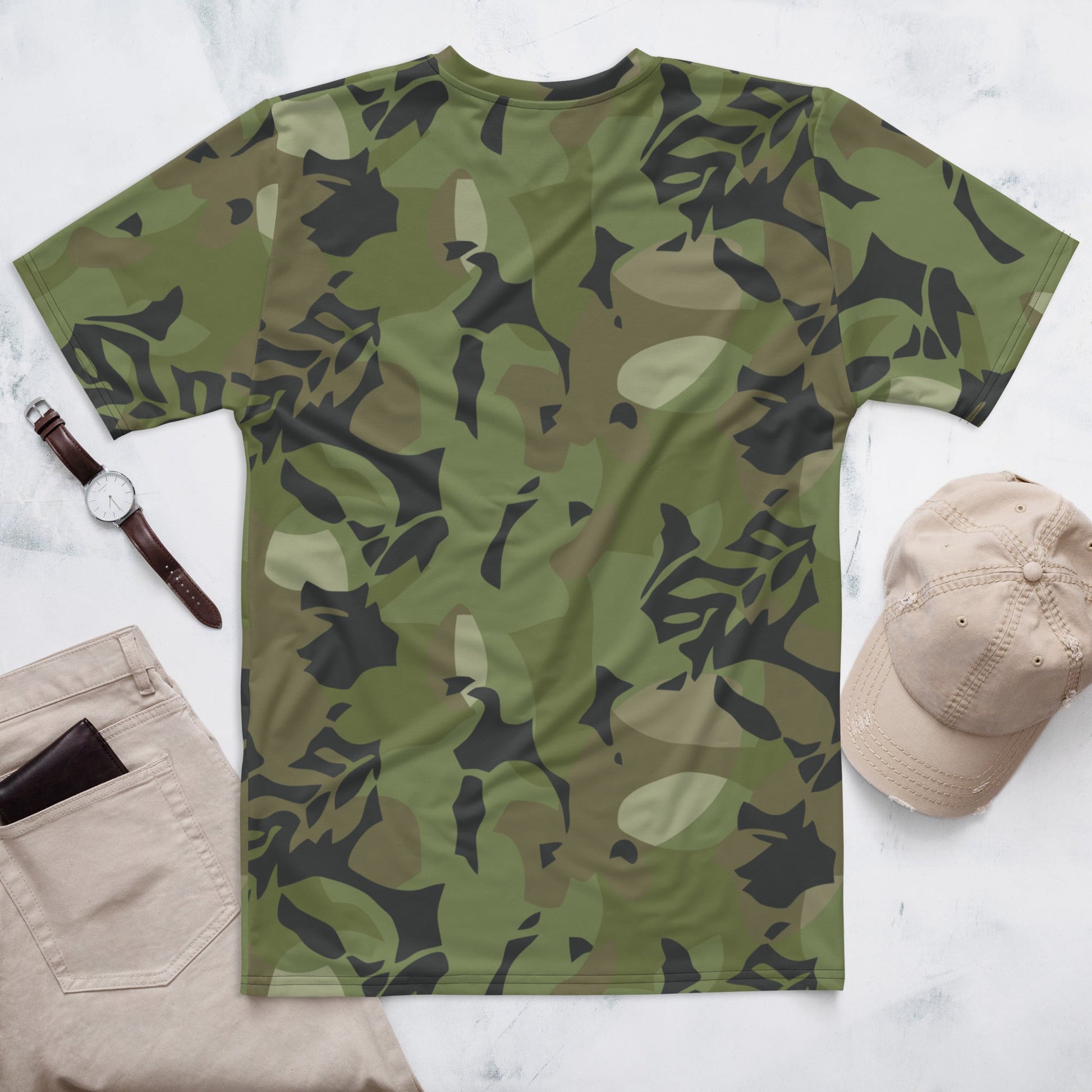 Cuban Elm Leaf Special Troops CAMO Mens t-shirt - T-Shirts