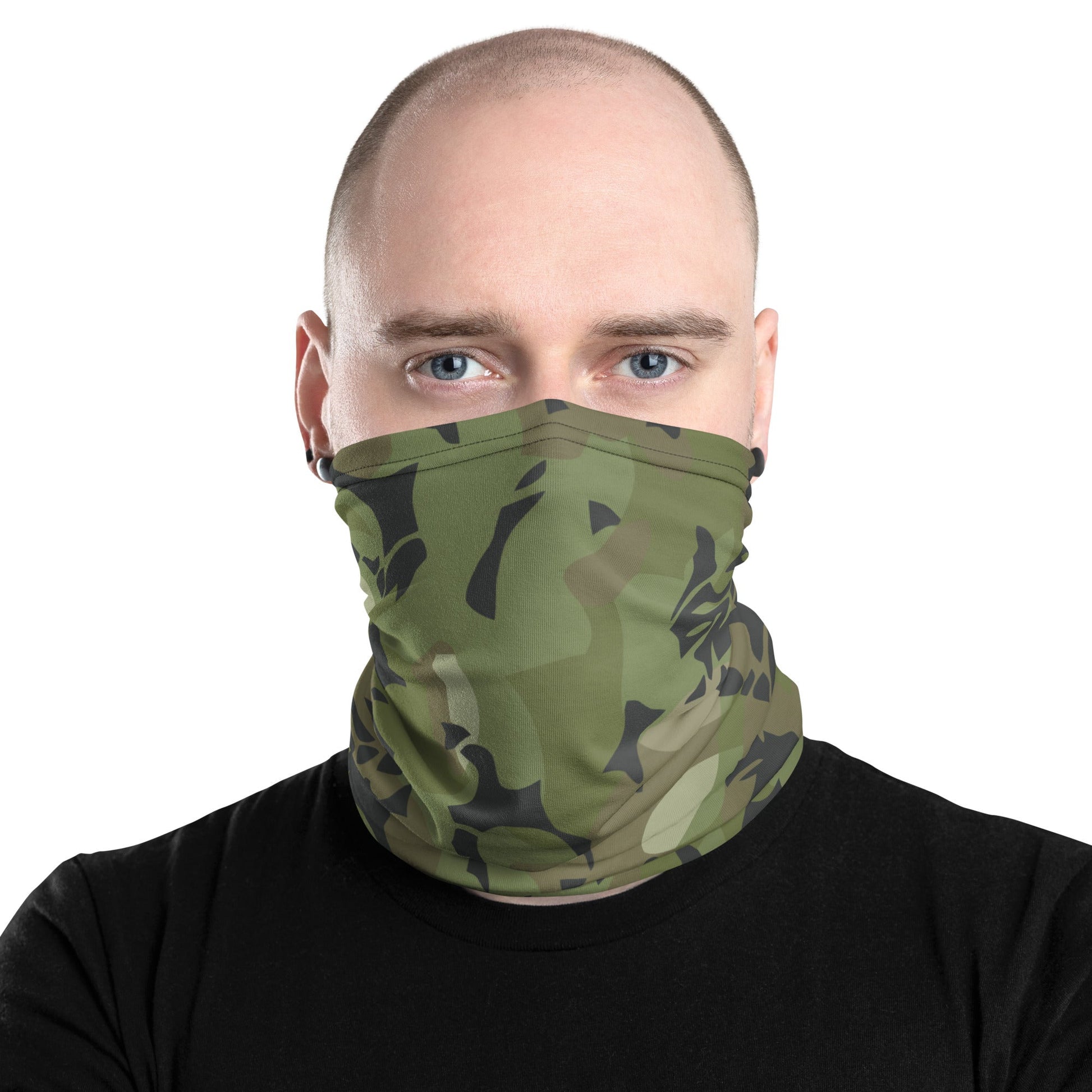 Cuban Elm Leaf Special Troops CAMO Neck Gaiter Gaiters