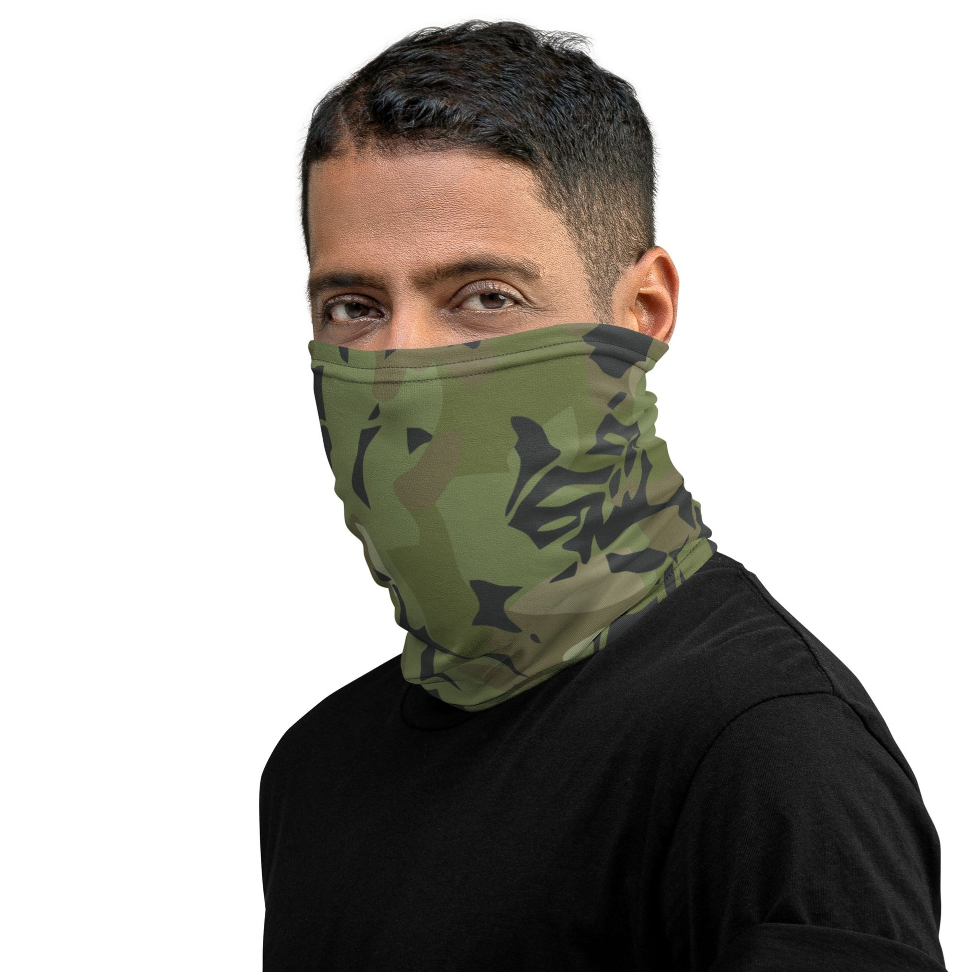 Cuban Elm Leaf Special Troops CAMO Neck Gaiter Gaiters
