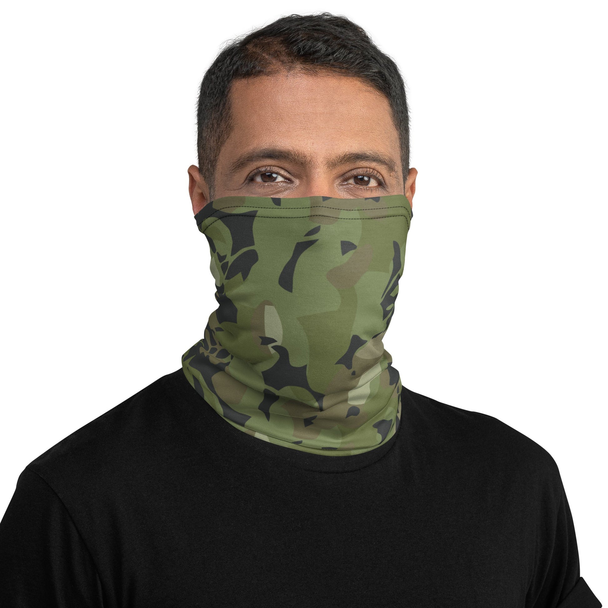 Cuban Elm Leaf Special Troops CAMO Neck Gaiter Gaiters